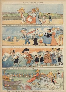 ル・リールのイラスト 作： Leonce Burret
