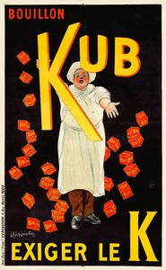 ホットブイヨン、c。 1911年。 作： Leonetto Cappiello