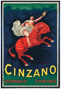 チンザノ・ベルモット トリノ 1910年 作： Leonetto Cappiello