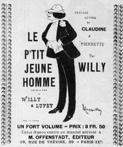 FLEECE EMILIE MARIE BOUCHU in "Le Petite Jeune Homme 作： Leonetto Cappiello