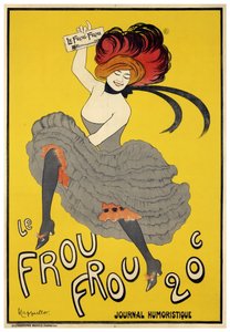 Le Frou-Frou」（1899年）創刊号 作： Leonetto Cappiello