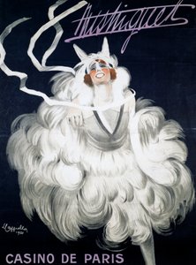 ミストングレット（1872-1956）＠カジノ・ド・パリ 作： Leonetto Cappiello
