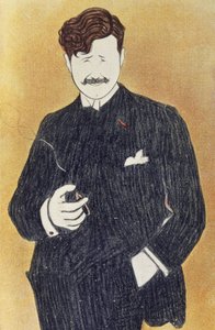 ジョルジュ・フェイドーの肖像（パリ 作： Leonetto Cappiello