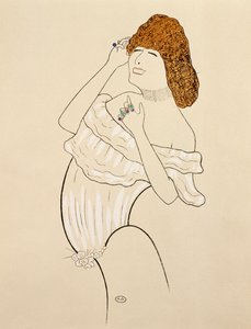 アレクサンドル・デュマ（1824-1895）の小説を舞台化した「カメリアの女」を演じるサラ・ベルナール（1844-1923）、レオネット・カッピエーロ（1875-1942）の彫刻作品