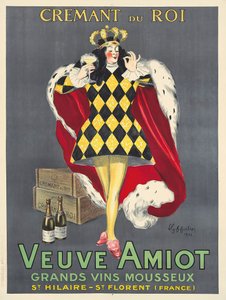 未亡人のアミオ・クレマン、1922年。 作： Leonetto Cappiello