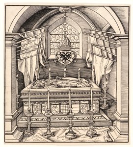 古い白王の貴重な墓 作： Leonhard Beck