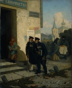 年金の日、1878 作： Leonid Ivanovich Solomatkin