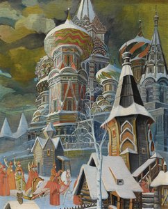 聖ワシリイ大聖堂 作： Leonid Mikhaylovich Brailovsky