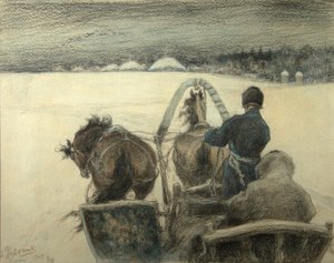 ヤスナヤポリアナへの道、1903