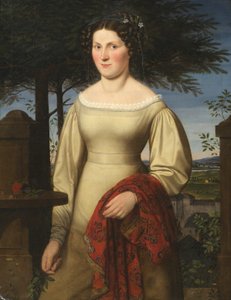 女性の肖像 作： Leopold Blonder