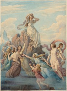 フリードリヒ・シラーのベルグリード山の歌 1881年 作： Leopold Bode