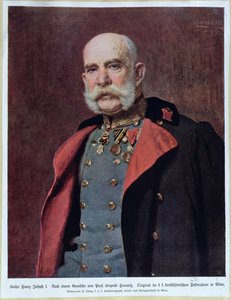 カイザーフランツジョセフ1世（1830〜1916年）の肖像1904-5