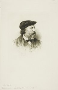 ドービニーの肖像 作： Leopold Massard