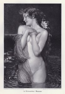 睡蓮（彫刻 作： Leopold Schmutzler