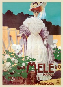 メレのステータスショップの人々 作： Leopoldo Metlicovitz