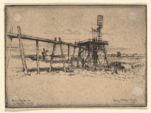 パダナレムの水車小屋 作： Leroy Milton Yale