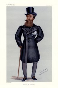 ヘンリー・ホープ・クリーロック少将 - 杖とトップハットを持った肖像画