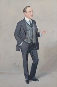 キャプテン ロバート ファルコン スコット (1868-1912) の「スパイ」漫画 作： Leslie Matthew (1851 1922) Ward