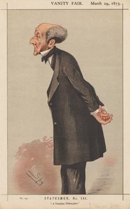 Vanity Fair: Statesman, No. 141 「A Feminine Philosopher」 作： Leslie Matthew (Spy) Ward