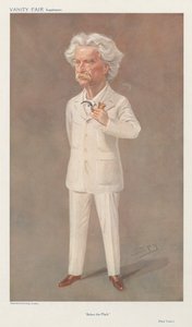 マークの下、マーク・トウェイン 作： Leslie Matthew Spy Ward
