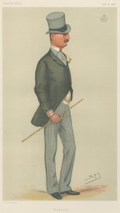 バニティフェア：芝生の信者。 「キルケニー」、オーモンド侯爵、1878 年 10 月 12 日 作： Leslie Matthew Spy Ward
