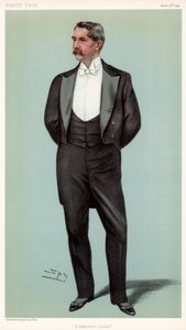 外交官のいとこヘンリーホワイト、アメリカの外交官、1899年。