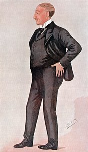 セシルロードス、イギリス生まれの南アフリカ人、金融家、政治家、帝国ビルダー、1891年 作： Leslie Matthew Ward