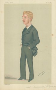ラムゼイ卿、リバプール、1880年2月28日、バニティフェア漫画 作： Leslie Matthew Ward