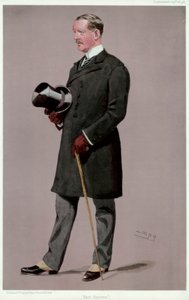 イーストサセックス、ブルックフィールド大佐、イギリスの兵士および政治家、1898年。 作： Leslie Matthew Ward