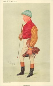 フランクウートン、1909年9月8日、バニティフェア漫画 作： Leslie Matthew Ward