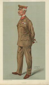 ジョージ・スチュアート・ホワイト将軍、レディスミス、1900年6月14日、バニティ・フェアの漫画