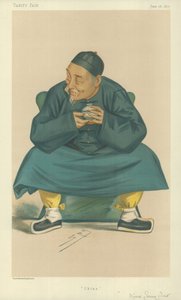 彼の卓越性Kuo Sun Tao、中国、1877年6月16日、バニティフェア漫画