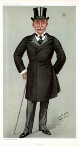 ホレス、ロードファーカー卿、イギリスの金融家、政治家、1898年。 作： Leslie Matthew Ward