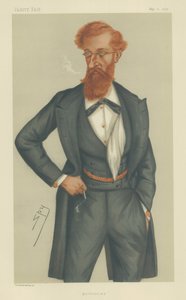 ジェームズ・リンゼイ卿（カラーリトグラフ 作： Leslie Matthew Ward