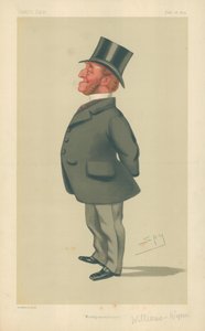 チャールズワトキンウィリアムズウィン、モンゴメリーシャー、1879年6月28日、バニティフェア漫画 作： Leslie Matthew Ward