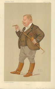 エドワードリンリーサンボーン、サミー、1892年1月16日、バニティフェア漫画 作： Leslie Matthew Ward