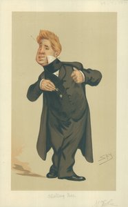 ジョンローレンスツール氏、スペリングビー、1876年7月29日、バニティフェア漫画 作： Leslie Matthew Ward