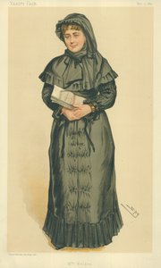 ジョージナウェルドン夫人、ウェルドン夫人、1884年5月3日、バニティフェア漫画