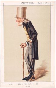 リチャードオーウェン教授、FRS、KCB、博物学者、1873年 作： Leslie Matthew Ward
