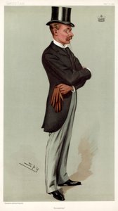 ベッドフォード公ルソー、1896年。 作： Leslie Matthew Ward