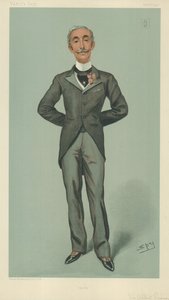 アルバートエドワードサスーン、ハイド、1900年2月1日、バニティフェア漫画 作： Leslie Matthew Ward