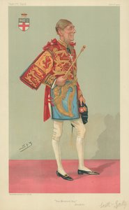 アルフレッドスコットガティ卿、ミンストレルボーイ、1904年12月1日、バニティフェア漫画 作： Leslie Matthew Ward