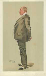 サージョセフウィルキンソン、GWR、1902年11月20日、バニティフェアの漫画 作： Leslie Matthew Ward