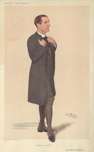 ステップニーの司教、決定の司教、1906年4月19日、バニティフェアの漫画 作： Leslie Matthew Ward