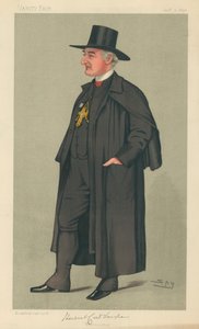 ウェストミンスター司教、ウェストミンスター、1893年1月7日、バニティフェア漫画 作： Leslie Matthew Ward