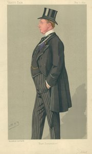 Hon Humphrey Sturt、イーストドーセットシャー、1892年5月7日、バニティフェア漫画 作： Leslie Matthew Ward
