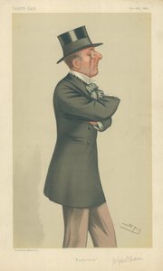 ホンパーシースカウェンウィンダム、美学、1880年10月30日、バニティフェア漫画 作： Leslie Matthew Ward