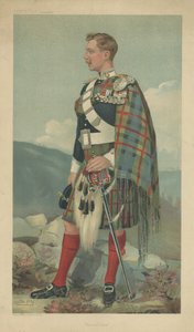 The Marquess of Tullibardine（カラーリトグラフ 作： Leslie Matthew Ward