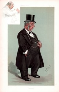 ホワイトヘブン、アウグストゥスヘルダー、イギリスの政治家、1896年。 作： Leslie Matthew Ward