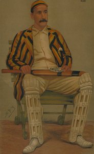 ヨークシャークリケット、1892年。 作： Leslie Matthew Ward